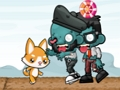 Logħba Doggy vs zombies onlajn