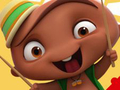 Logħba Mini Beat Power Rockers: Jigsaws ma' Carlos  onlajn
