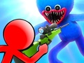Logħba Stickman vs Huggy Wuggy onlajn