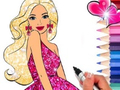 Logħba Ktieb tal-kulur: Barbie  onlajn