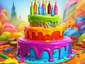 Logħba Ktieb Kulur: Happy Birthday  onlajn