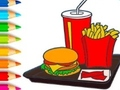 Logħba Ktieb tal-kulur: Hamburger  onlajn
