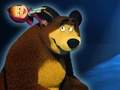 Logħba Masha u Bear Stars Moħbija  onlajn