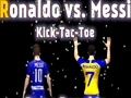 Logħba Messi vs Ronaldo Kick Tac Toe onlajn