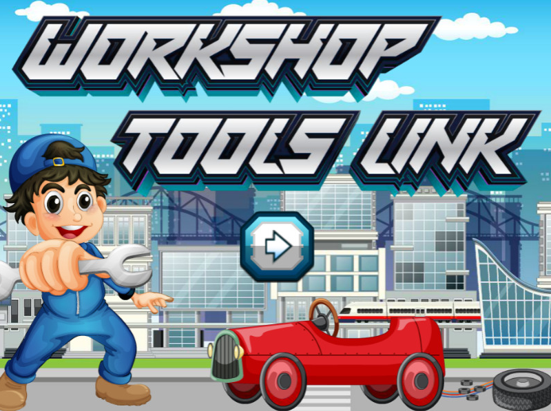 Logħba Link tal-Għodod tal-Workshop  onlajn