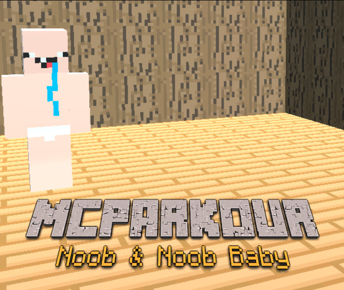 Logħba Mc Parkour Noob u Noob Baby onlajn