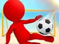 Logħba Football Kick 3d onlajn