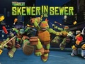 Logħba Teenage Mutant Ninja Turtles: Skewer fid-Drenaġġ  onlajn