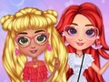 Logħba Dipendenza Ruffle f'saffi Stylish  onlajn