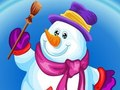 Logħba Snowman Dress Up onlajn