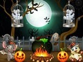 Logħba Halloween Twin Ghosts Salvataġġ  onlajn
