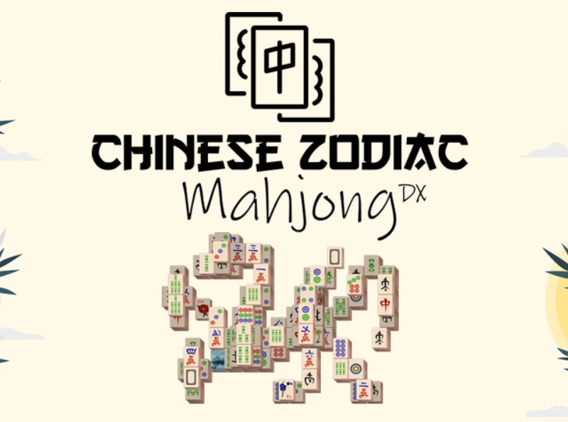Logħba Ċiniż Zodiac Mahjong  onlajn