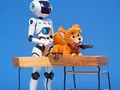Logħba Ktieb Kulur: Robot U Kelb  onlajn