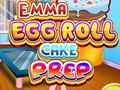 Logħba Emma Egg Roll Cake Prep onlajn
