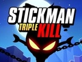 Logħba Stickman Triple Kill onlajn