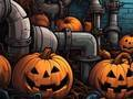 Logħba Pajpijiet Spooky Puzzle  onlajn
