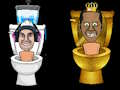 Logħba Skibidi toilet Makeover Playtime onlajn