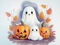 Logħba Ktieb tal-kulur: Halloween Ghosts  onlajn