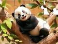 Logħba Jigsaw Puzzle: Panda Fuq Siġra  onlajn