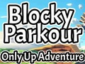 Logħba Blocky Parkour: Avventura Up biss  onlajn