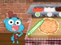 Logħba Gumball Pizza Frenzy onlajn