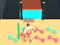 Logħba Muskolu Runner Rush Razza 3D  onlajn