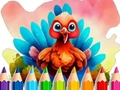 Logħba Ktieb tal-kulur: Thanksgiving Happy  onlajn