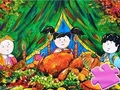 Logħba Jigsaw Puzzle: Thanksgiving Happy  onlajn