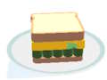Logħba Burger Itwi Puzzle  onlajn