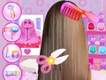 Logħba Salon tax-xagħar Dress Up Girl onlajn