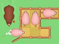 Logħba Slide Puzzle: Piggy Move onlajn