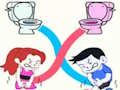 Logħba Toilet Rush Razza: Pee Master  onlajn
