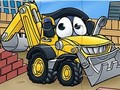 Logħba Jigsaw Puzzle: Bini ta' Skavatur  onlajn