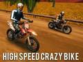 Logħba Veloċità Għolja Crazy Bike  onlajn