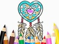 Logħba Ktieb tal-kulur: Qalb Dreamcatcher  onlajn