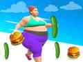 Logħba Muscle Girl Kaloriji Run  onlajn