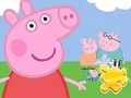 Logħba Jigsaw Puzzle: Peppa Mal-Familja  onlajn