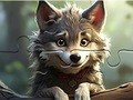Logħba Jigsaw Puzzle: Tbissem Wolf  onlajn
