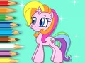 Logħba Ktieb tal-kulur: Pony brillanti  onlajn