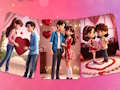Logħba Valentine Koppja Jigsaw Puzzle  onlajn