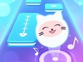Logħba Mużika Cat! Piano Tiles Game 3D  onlajn