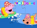 Logħba Puzzle jigsaw: tbaħħir tal-baħar tal-majjal peppa onlajn