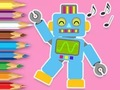 Logħba Ktieb tal-Kulur: Robot Dancing  onlajn
