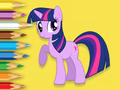 Logħba Ktieb tal-Kulur: Little Pony  onlajn