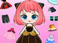 Logħba Chibi Doll Dress Up DIY onlajn