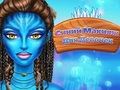 Logħba Bniet Blu Make Up onlajn