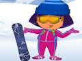 Logħba Dorap Dora Ski Winter onlajn