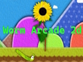 Logħba Worm Arcade 2d onlajn