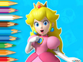 Logħba Ktieb tal-Kulur: Young Princess Peach  onlajn
