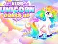 Logħba Tfal Unicorn Dress Up onlajn